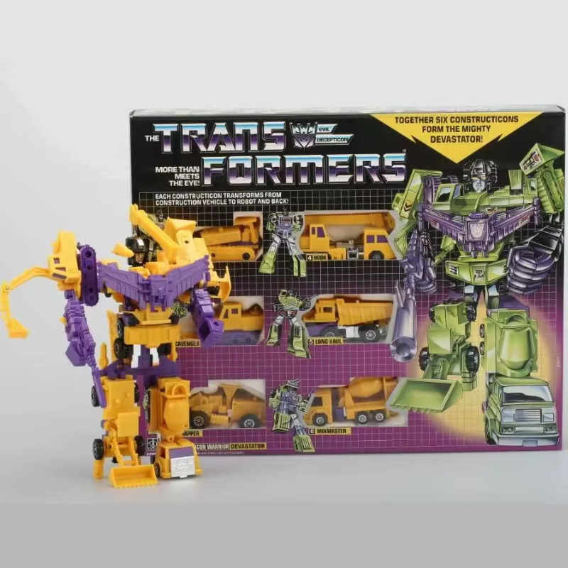 Figurines de robots Transformers Série G1 KO Autobots Decepticons, modèles de personnages articulés, collection rare, cadeaux de qualité pour les fêtes