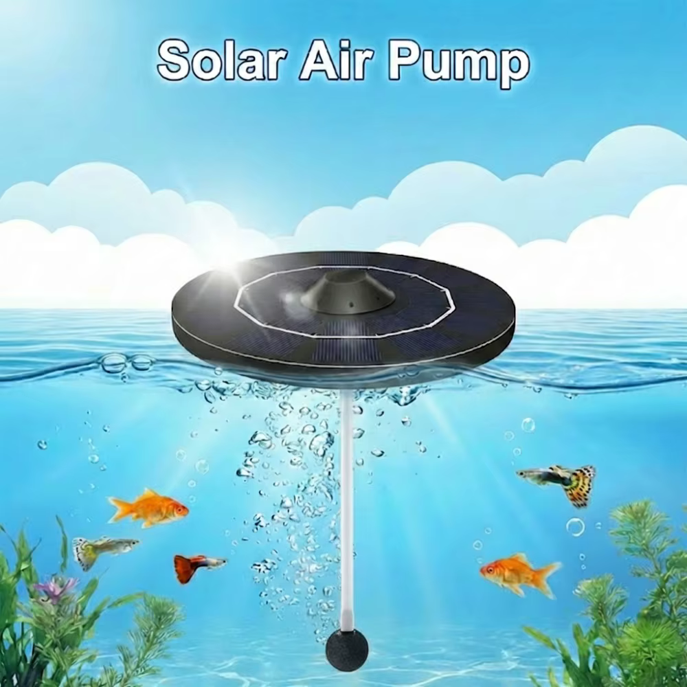 Pompe à air solaire flottante 2