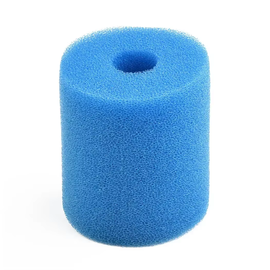 Mousse filtrante réutilisable pour piscine