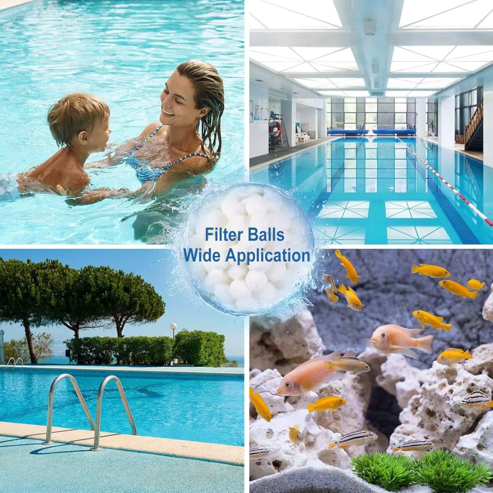 Boules de nettoyage de filtre de piscine 200/500/700g