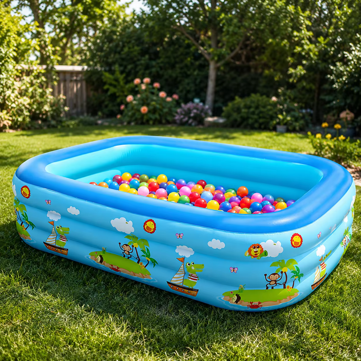 Piscine gonflable d'été pour l'extérieur