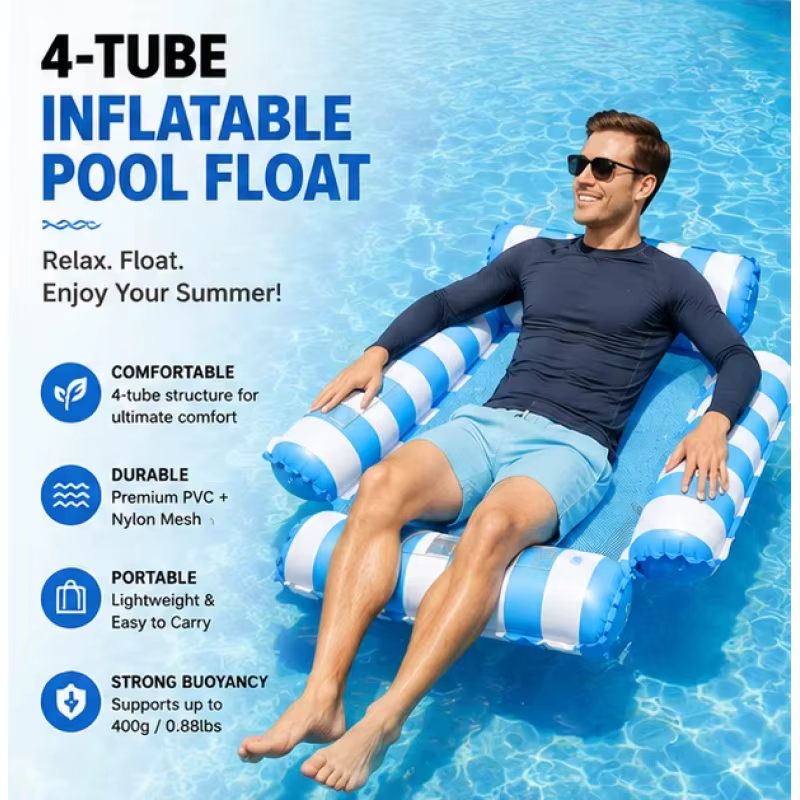Hamac flottant gonflable d'été