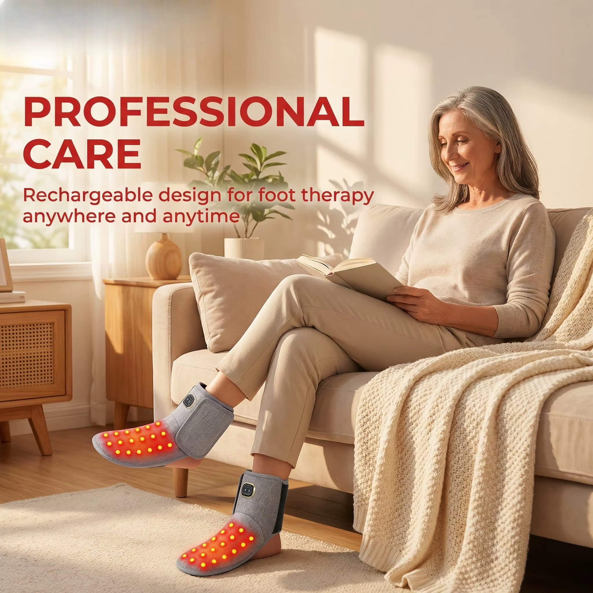 Coussin chauffant électrique pour pieds d'hiver, USB, chauffe-pieds domestique, couverture thermique en peluche douce, pantoufles chauffantes pour le bureau et la maison