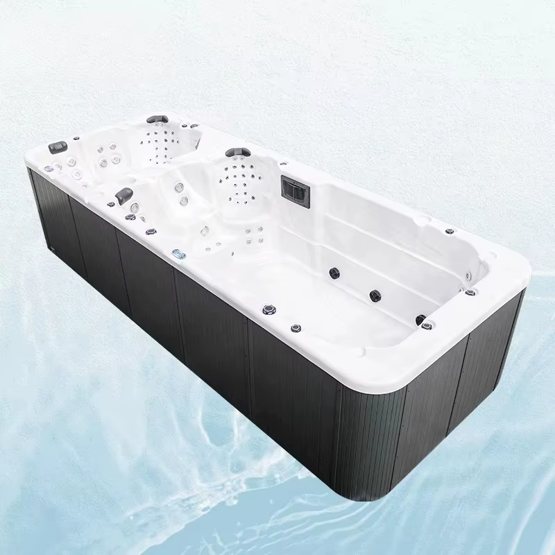 Spa de nage personnalisable de 5 m pour 8 personnes avec courant