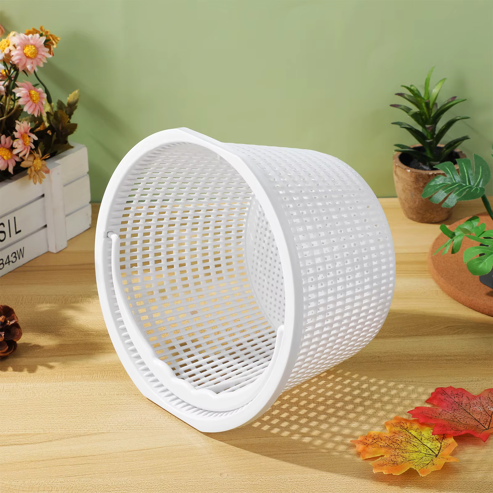 Grand panier d'écumoire de piscine
