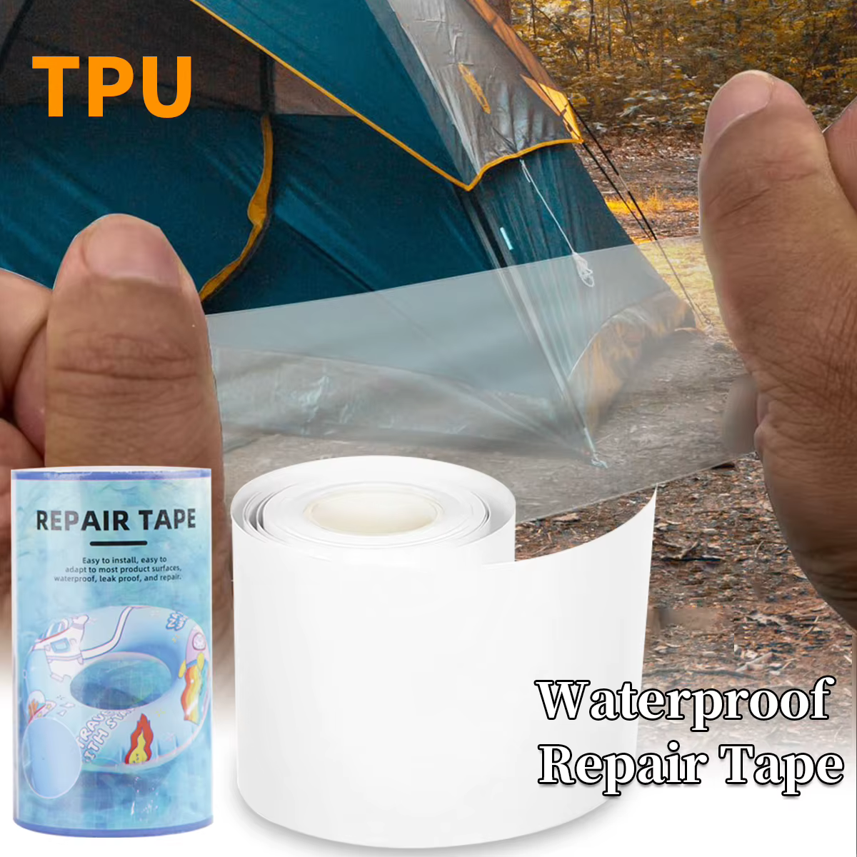 Bande de réparation étanche en TPU
