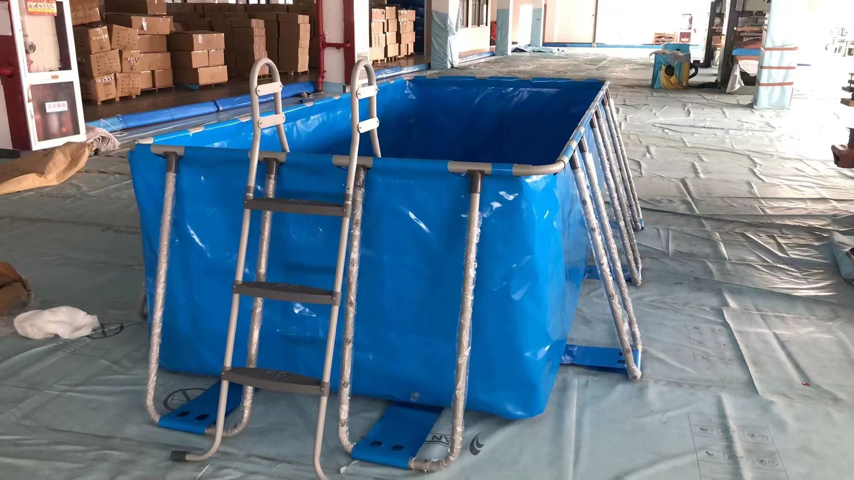 Piscine hors sol gonflable, installation facile, piscine familiale