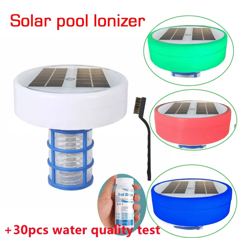 Purificateur ioniseur de piscine à énergie solaire