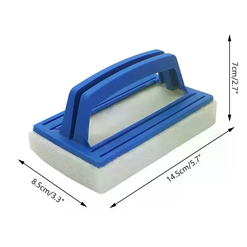 Brosse de nettoyage pour parois de piscine