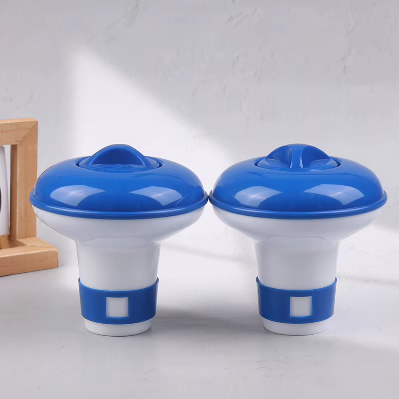 (.) Flotteur distributeur automatique de pastilles de chlore pour piscine et spa, outil de nettoyage durable pour piscine extérieure
