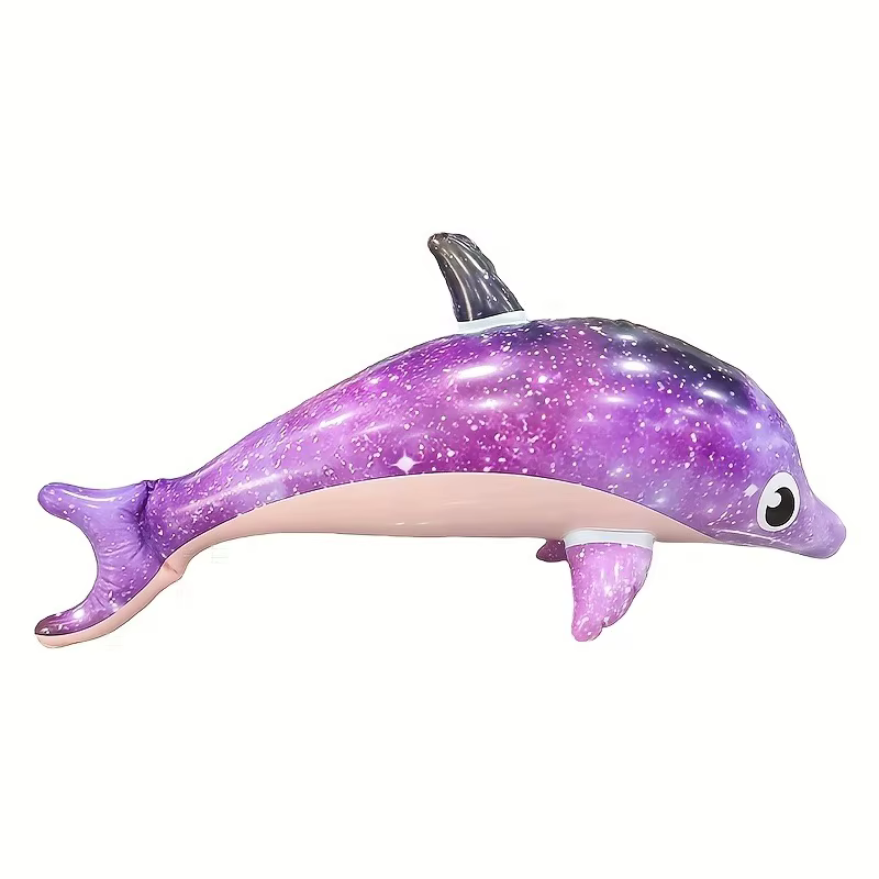 Dauphins gonflables colorés