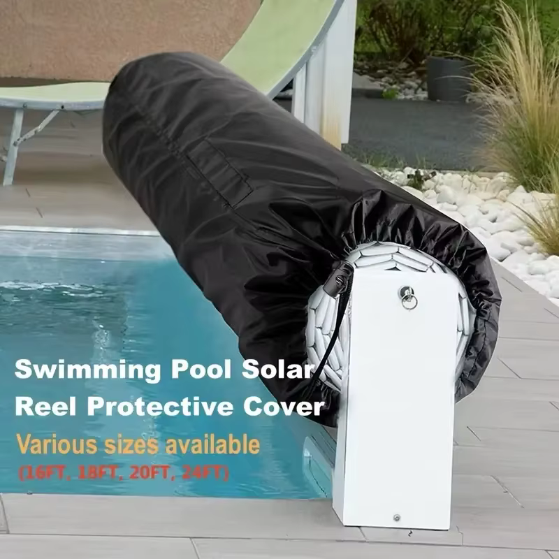 1 couverture de bobine solaire robuste pour piscines