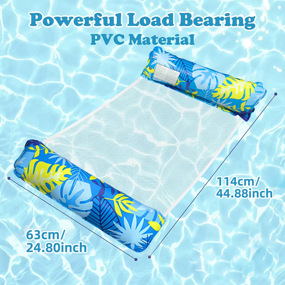 1 Pack de Hamacs Flottants pour Piscine pour Adultes