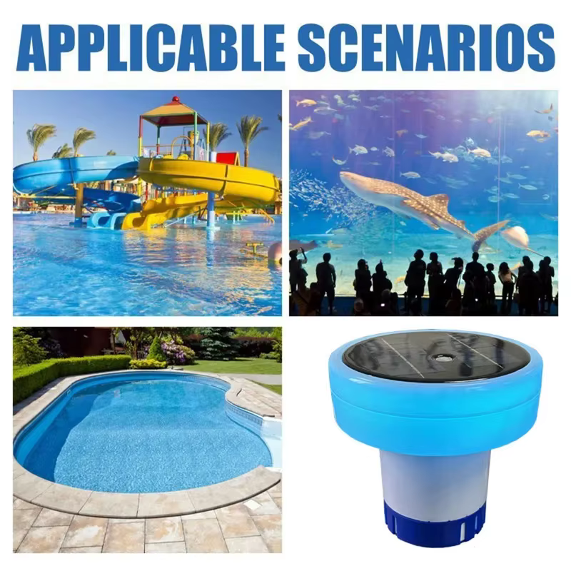 Ioniseur de piscine à énergie solaire