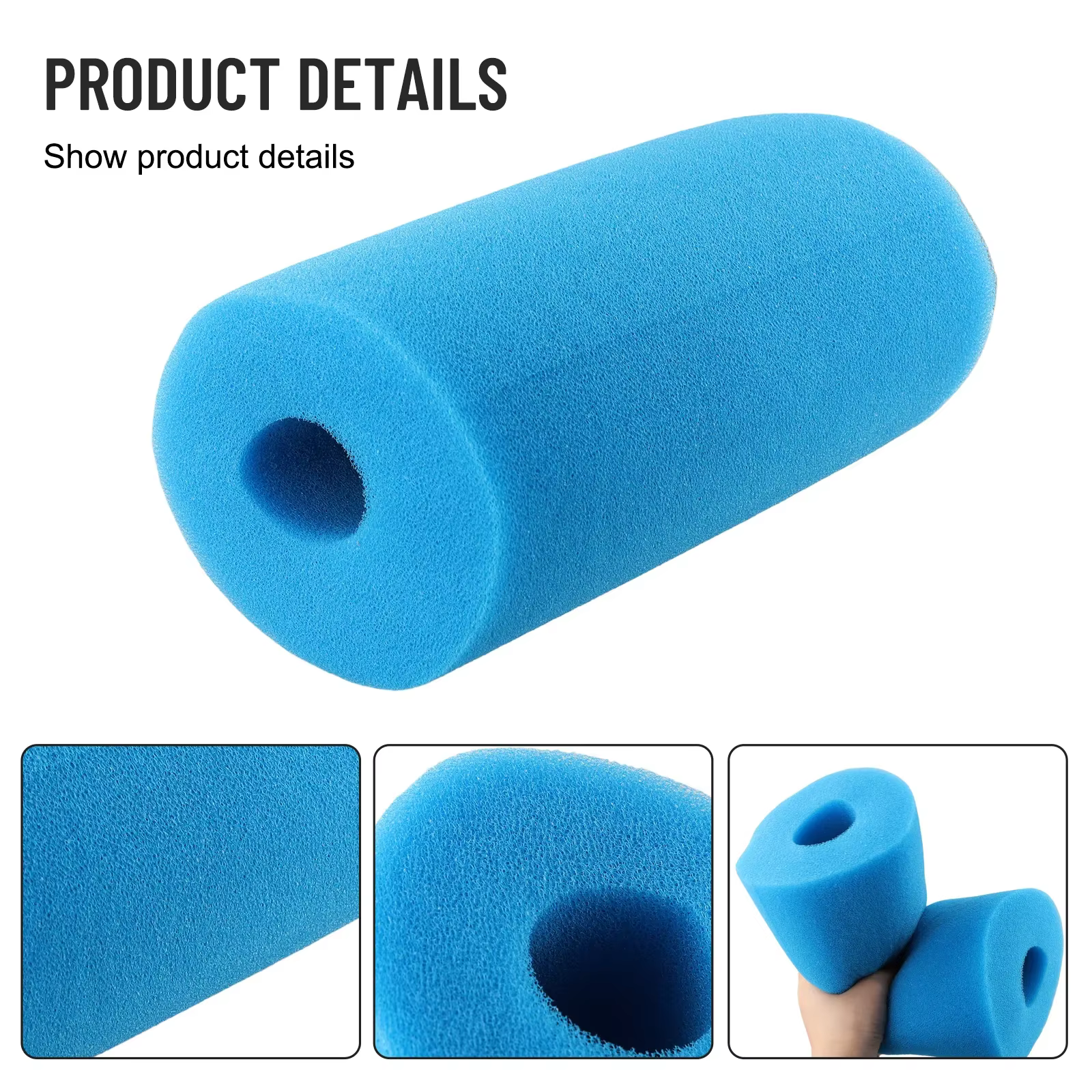 Filtre de piscine réutilisable et lavable