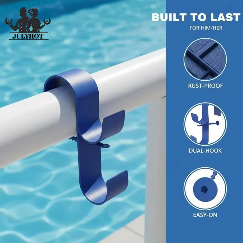 Support de poteau de piscine réglable pour piscines hors sol
