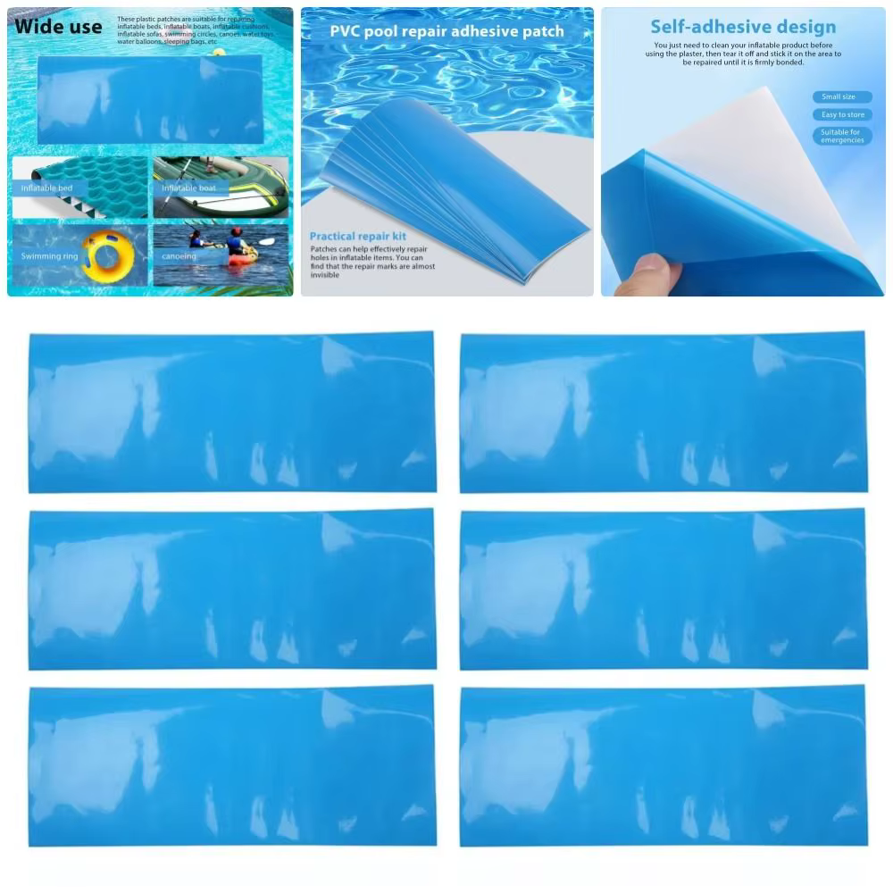 Kit de réparation de piscine multifonctionnel en PVC