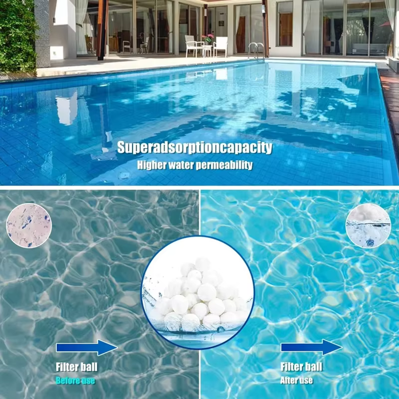 Boules de nettoyage pour piscine