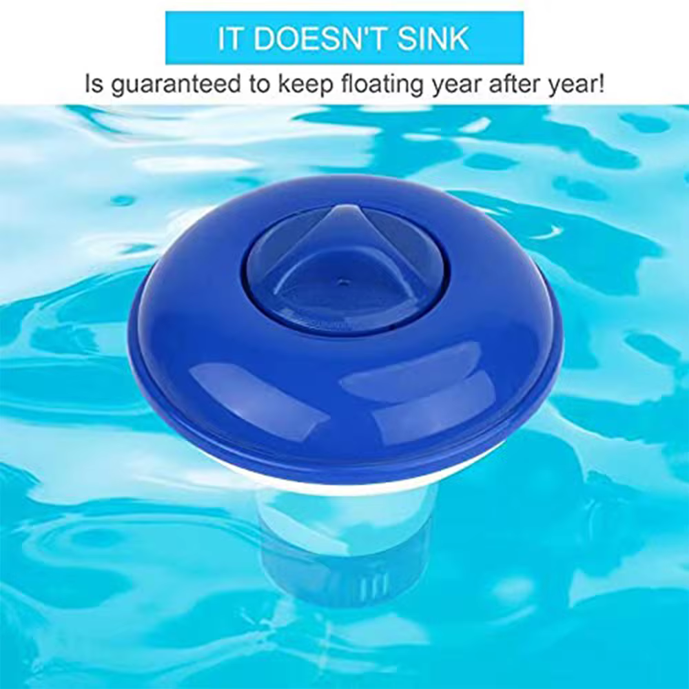 Flotteur chimique pour piscine flottante