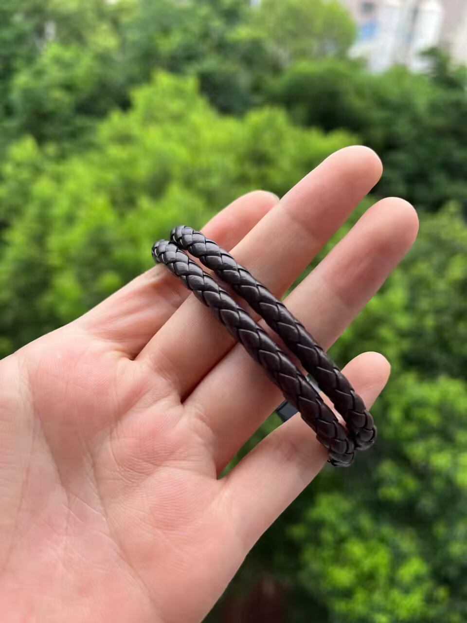 Bracelets en acier inoxydable pour hommes, bijoux, ULtressée, chimleather