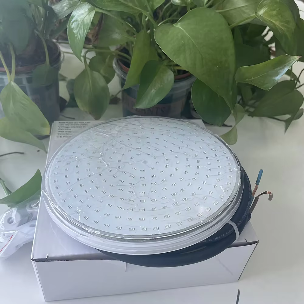 Piscine 18W 25W 35W lumière résine remplie