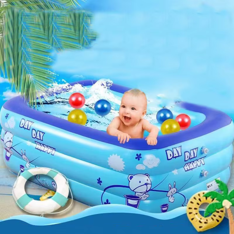 Piscine gonflable carrée pour enfants