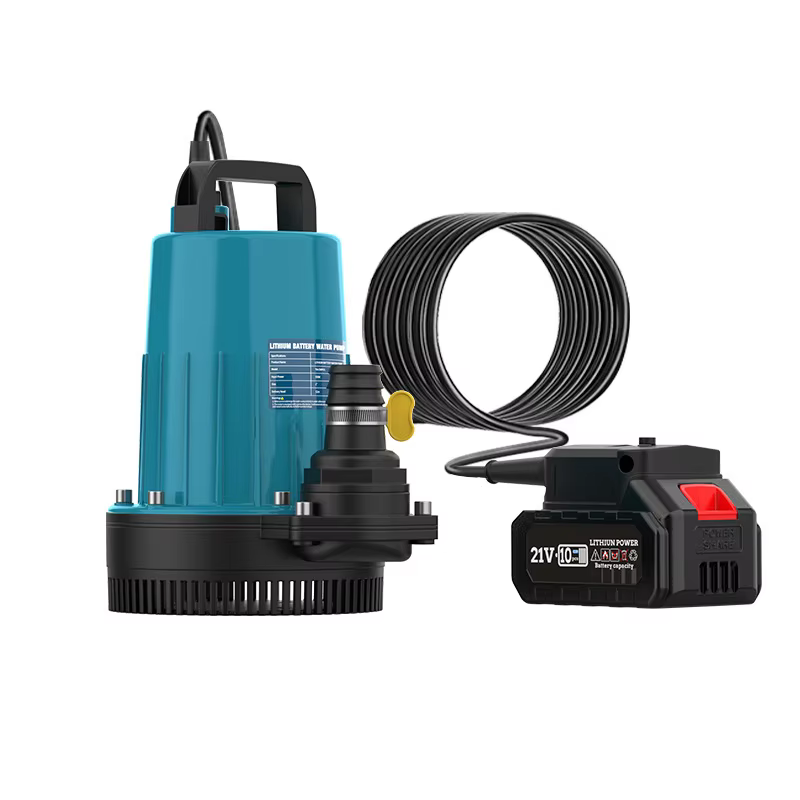 Pompe submersible au lithium 21V