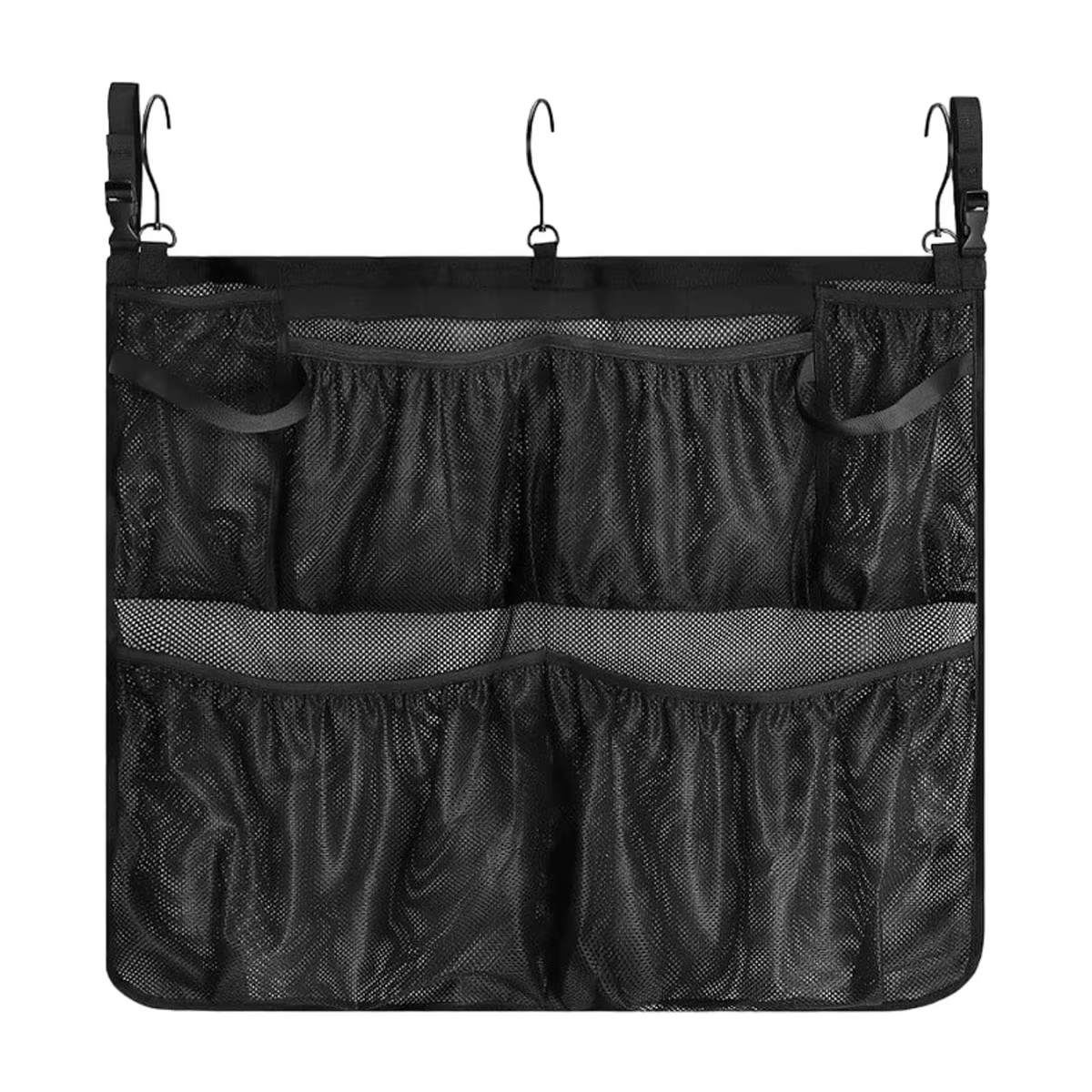 Sac de rangement suspendu en maille pour piscine
