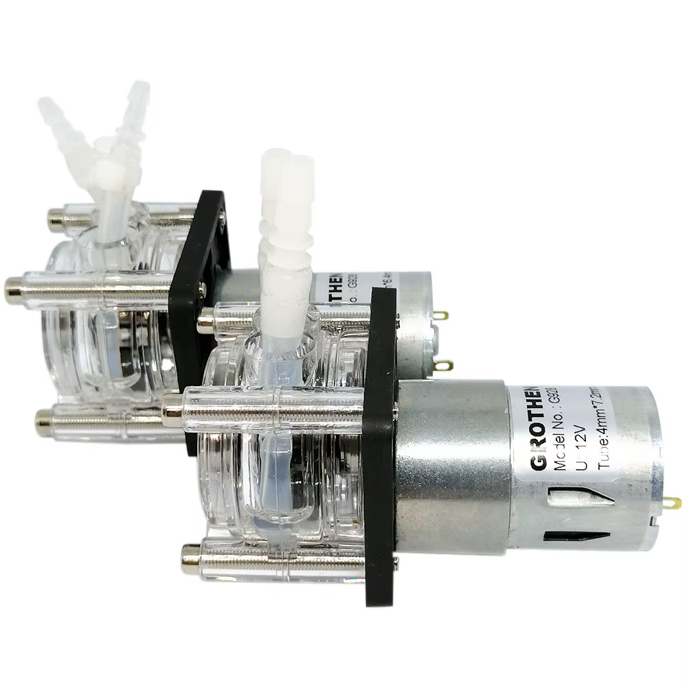 Pompe péristaltique pompage d'eau 200 ml/min 300 ml/min rotatif électrique