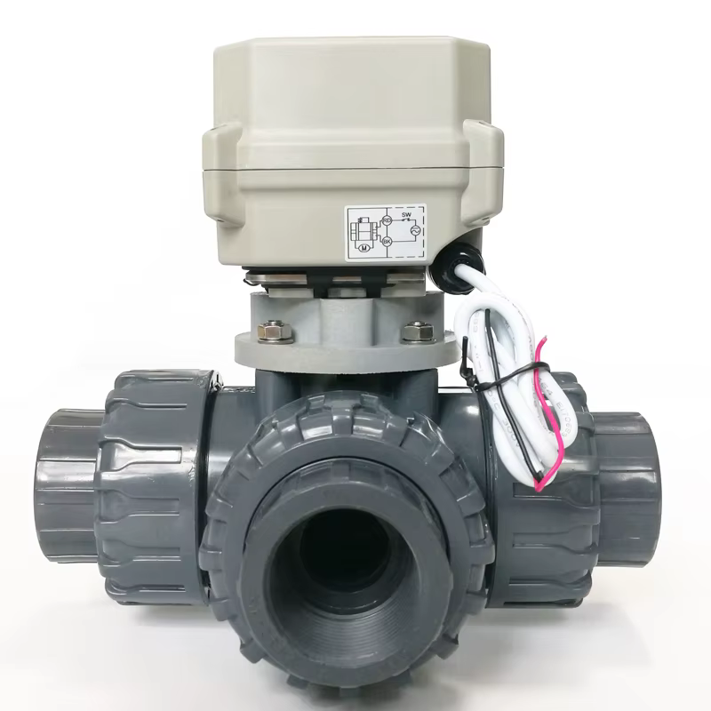 Ture Union – vanne d'eau électrique 3 voies 2 "