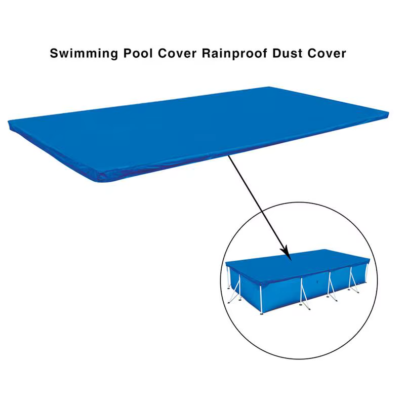 Couverture de piscine en tissu