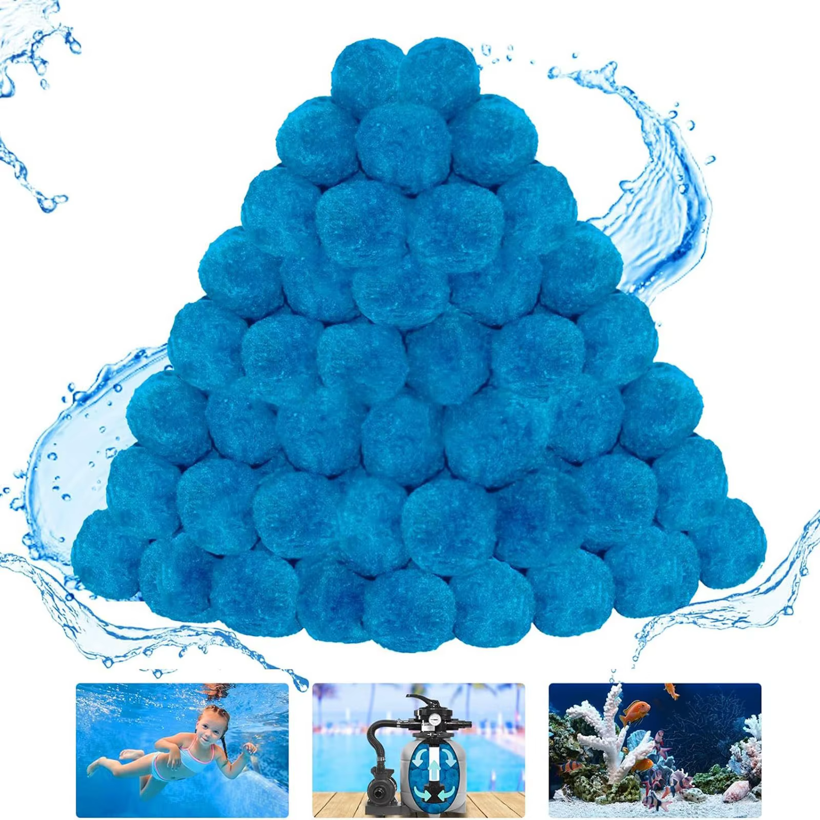 Boule filtrante pour jacuzzi