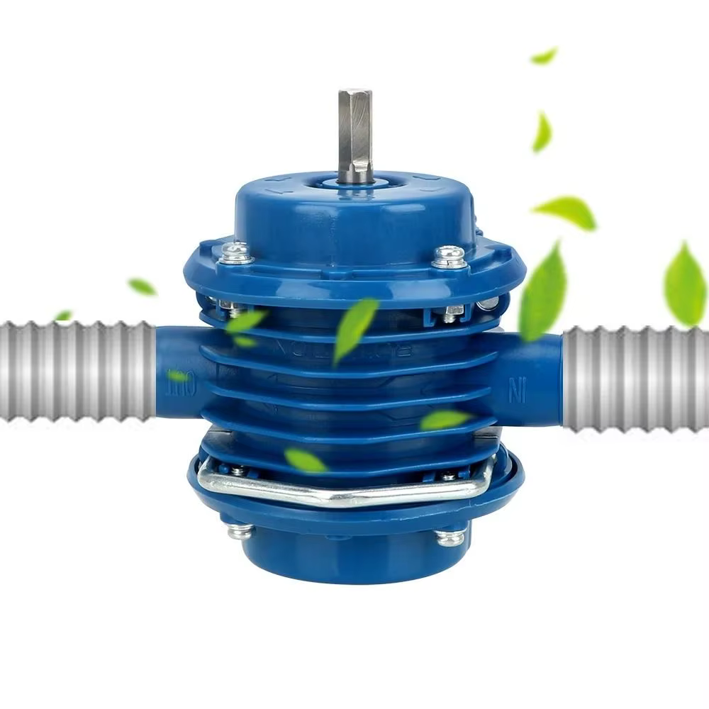 Petite pompe électrique auto-amorçante à tige ronde pour transfert de liquides