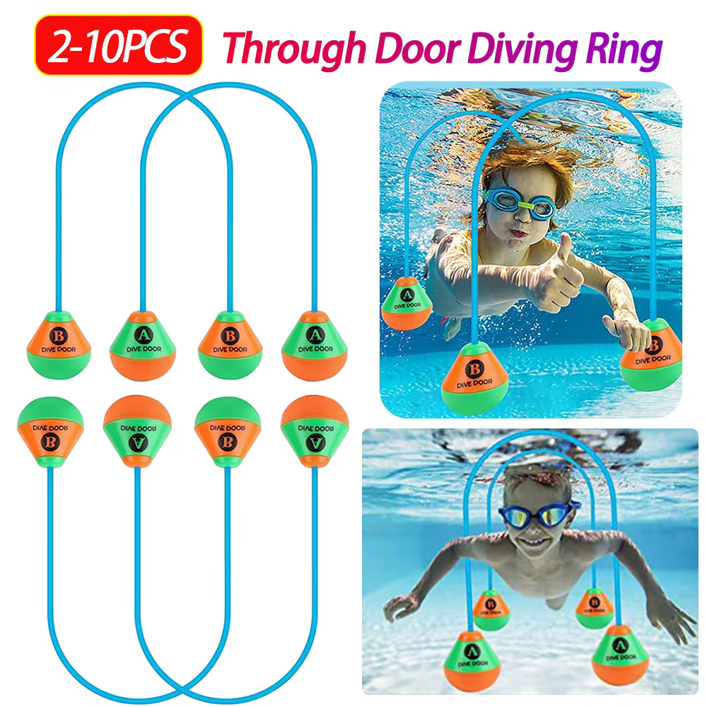 Lot de 2 aides de jeu aquatiques amusantes pour la plongée sous-marine
