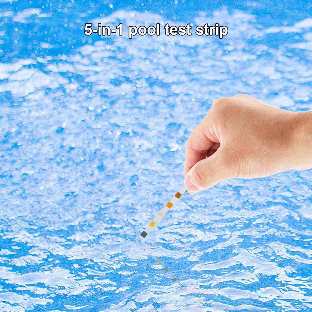 Bandelettes de test pour piscine et spa