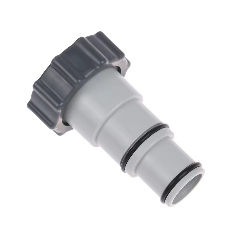 Adaptateur de Tuyau de Piscine avec Collier pour Pompe de Connexion Filetée Intex
