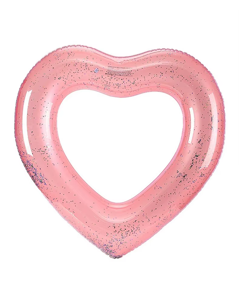 Bouée gonflable en forme de cœur