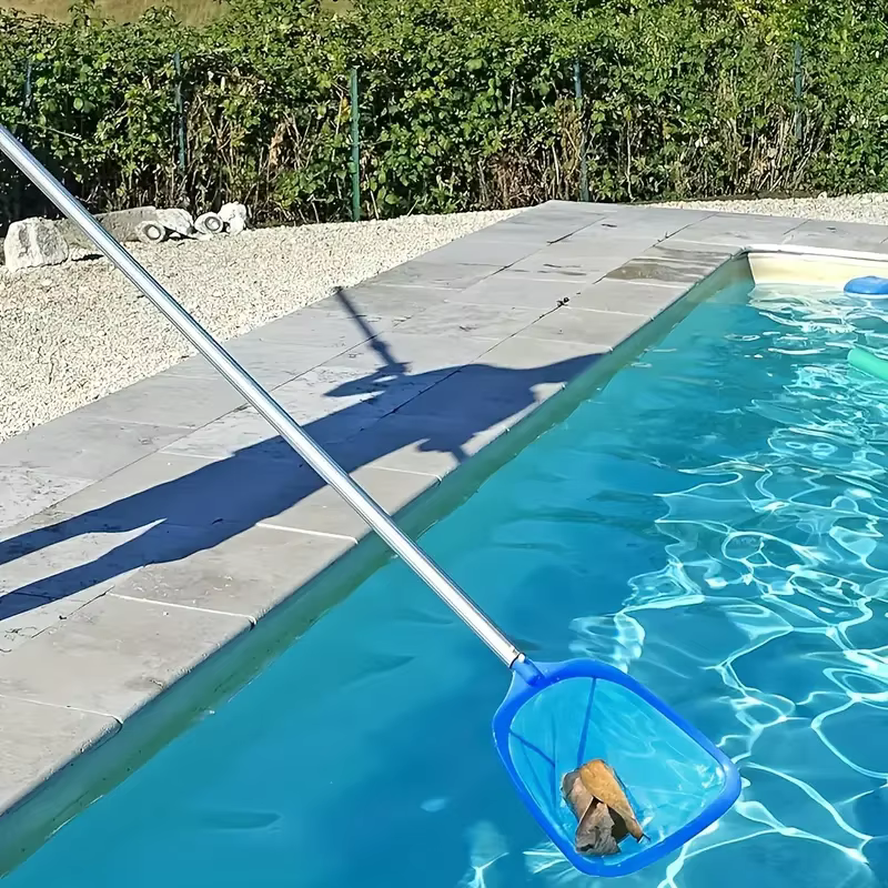 Filet d'écumoire de piscine à mailles fines