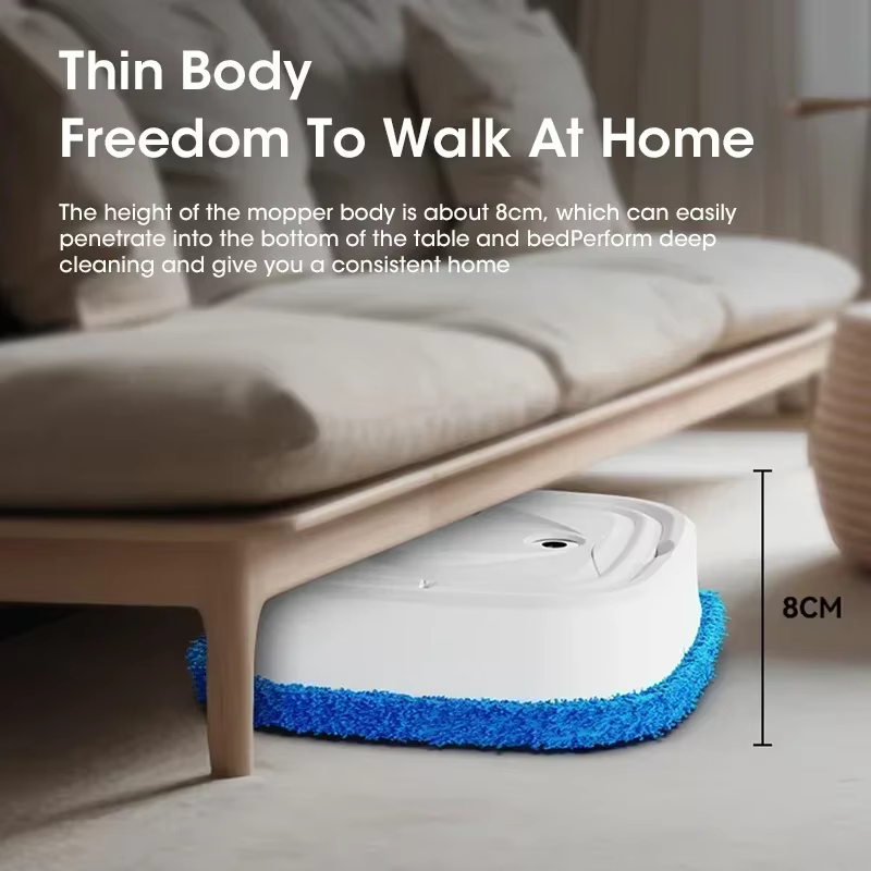 Aspirateur Robot Intelligent 2000Pa, vadrouille à forte aspiration, cartographie intelligente, Anti-emmêlement des cheveux, pour tapis de sol dur, poils d'animaux