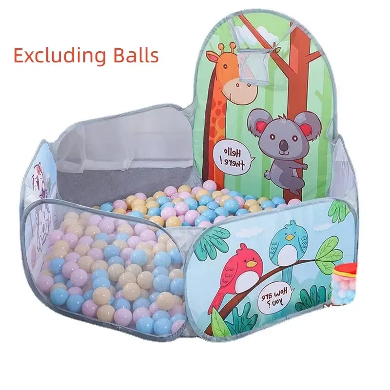 Piscine de bain extérieure portable pour enfants (120 cm) - Baignoire de jeu d'eau pour bébé