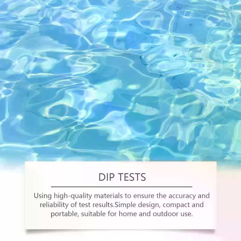 Bandes de test 3 en 1 pour piscine