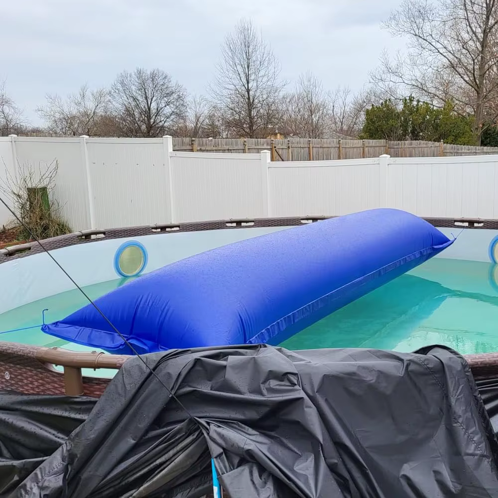 Oreiller de piscine gonflable d'hiver
