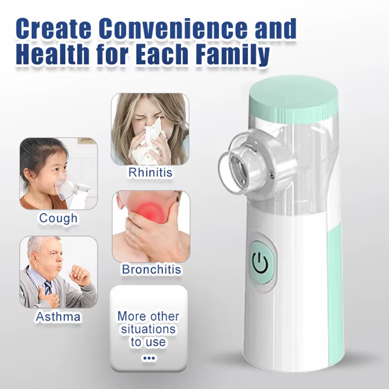 Nébuliseur médical pour enfants et adultes, inhalateur pour asthme, inhalateur à vapeur, automizer de détermination, soins de santé à domicile
