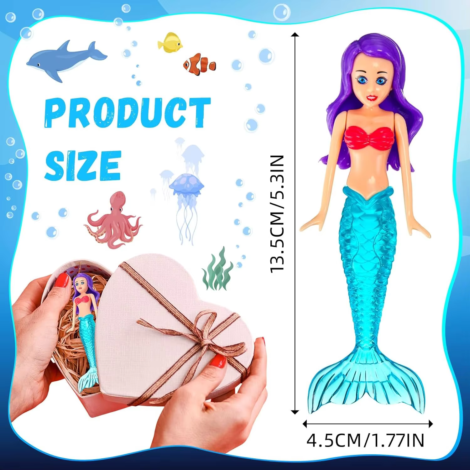 Jouets de plongée sirène de haute qualité