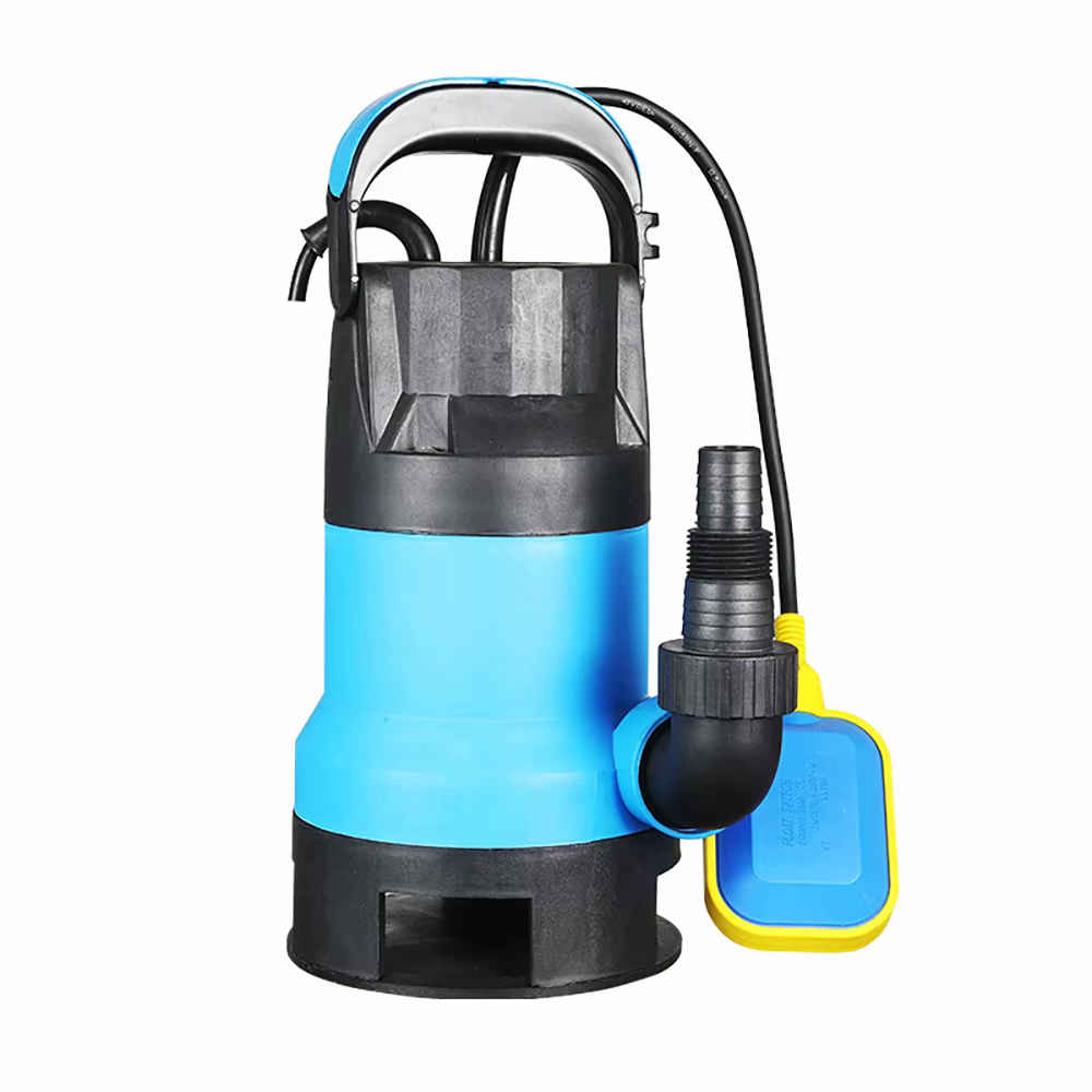 7500L/H utilitaire thermoplastique électrique Portable transfert piscine étang vidange puisard pompe 550/750W