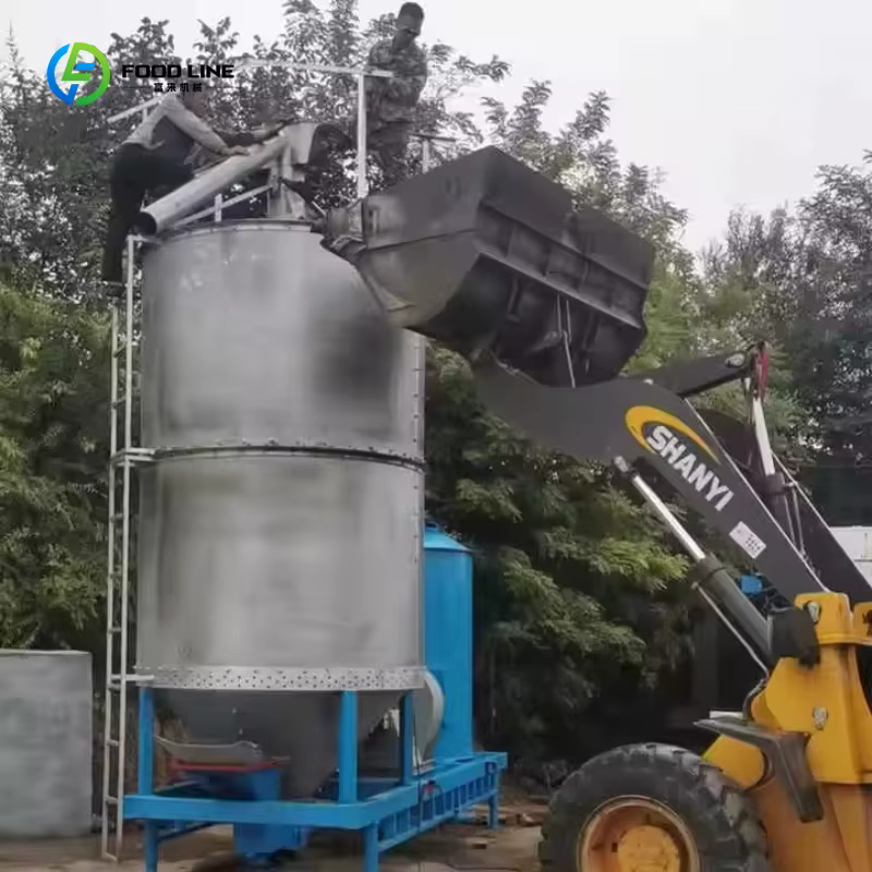 Séchoir mobile compact personnalisé pour riz paddy