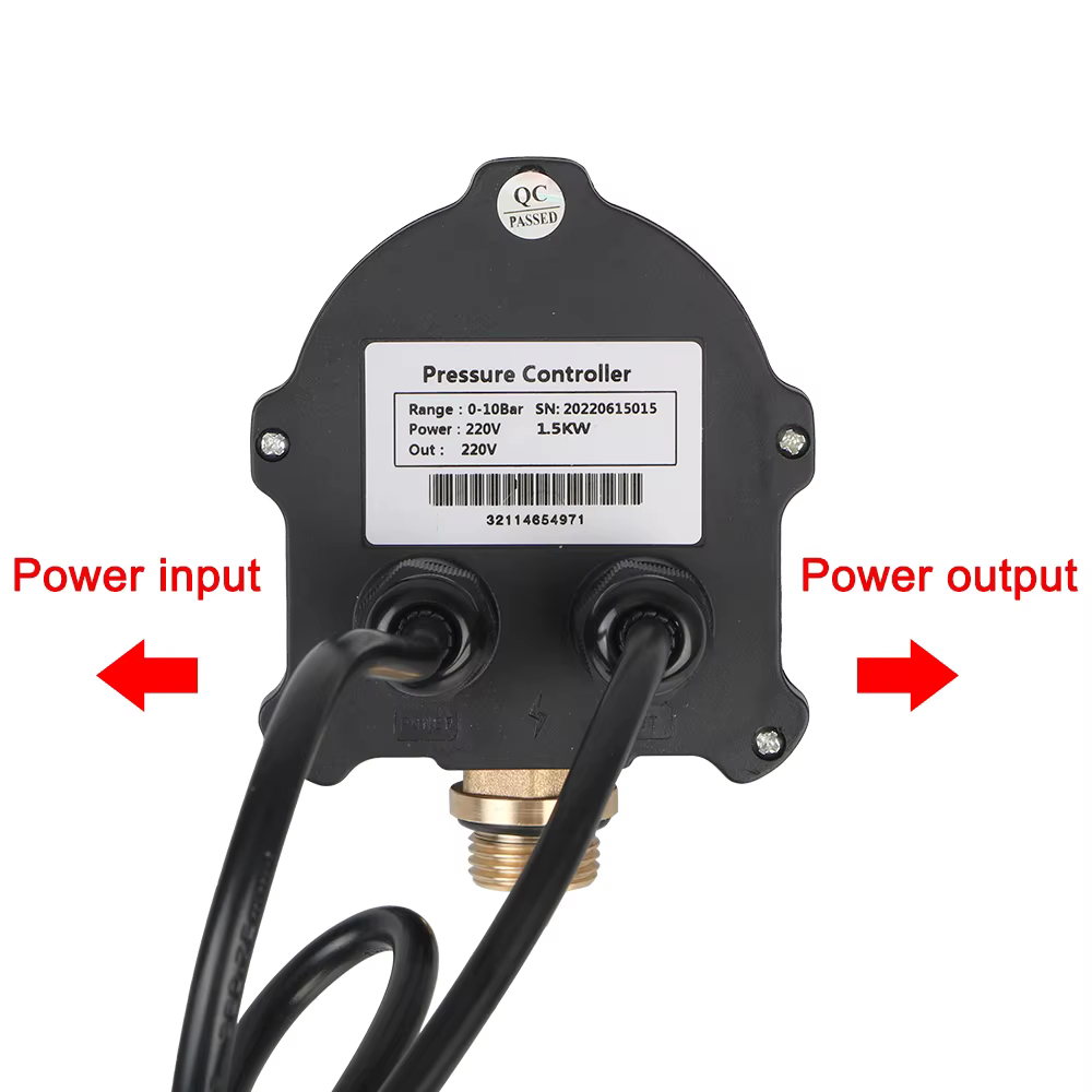 Pour pompe à eau marche/arrêt 220V numérique automatique