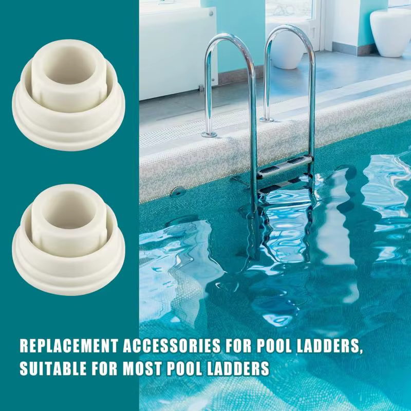 Bouchons de pare-chocs d'échelle de piscine en caoutchouc