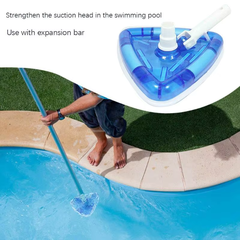 Aspirateur de piscine triangulaire robuste