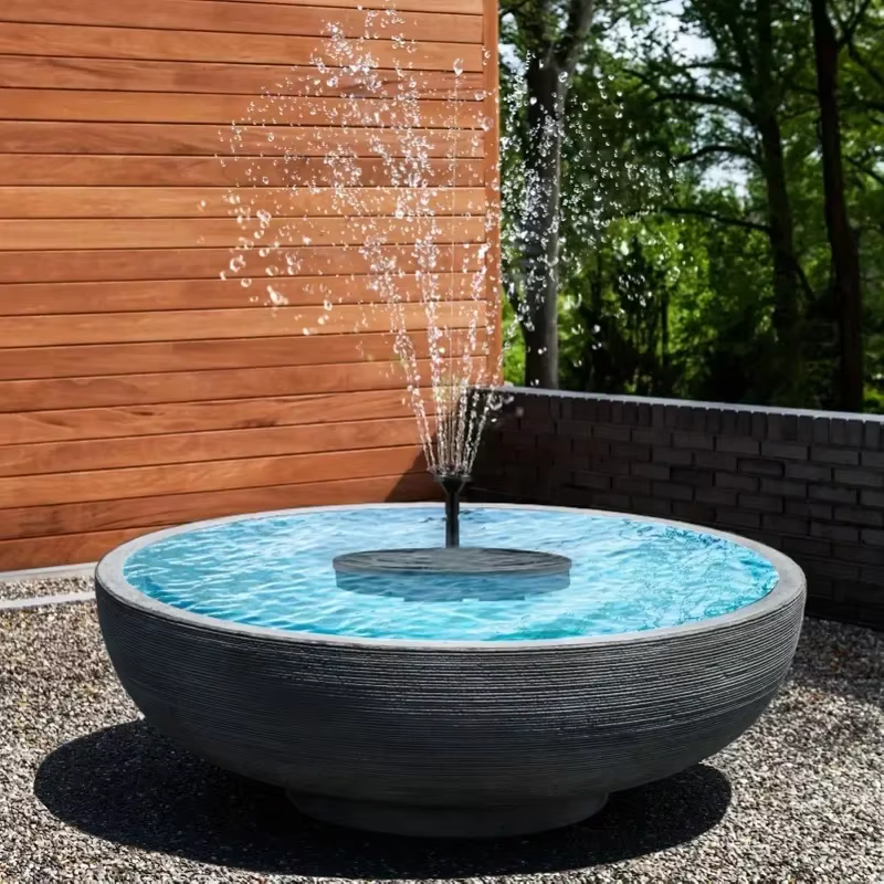 Pompe à fontaine flottante solaire de qualité supérieure